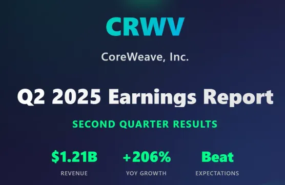 CoreWeave, Inc. (NASDAQ: CRWV) Q2 2025 Earnings Breakdownimage